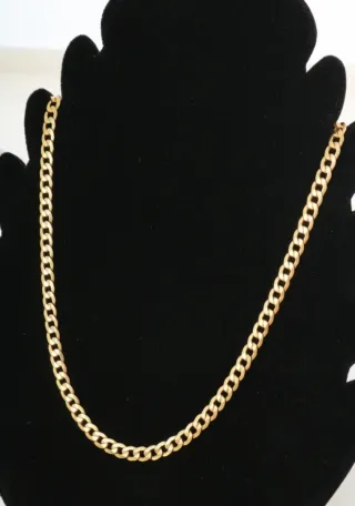 Cadena Cubana Oro 18k