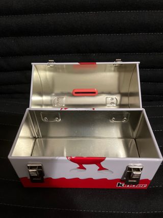 Lata Maletín - Hucha Kinder Viajero