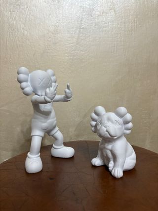Stampa 3D Kaws Fuck e Cane 17cm/10cm