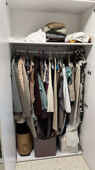 Armario 3 puertas blanco 150x202x52 cm