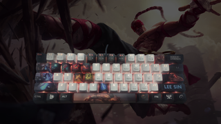 Teclado Mecánico Lee Sin League of Legends
