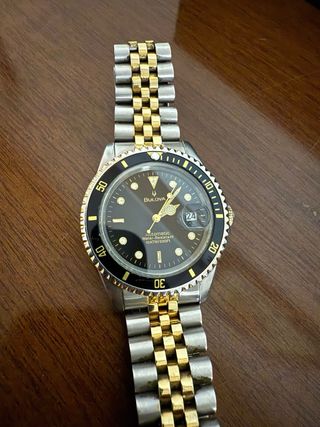 Orologio Bulova Vintage Acciaio e dorato