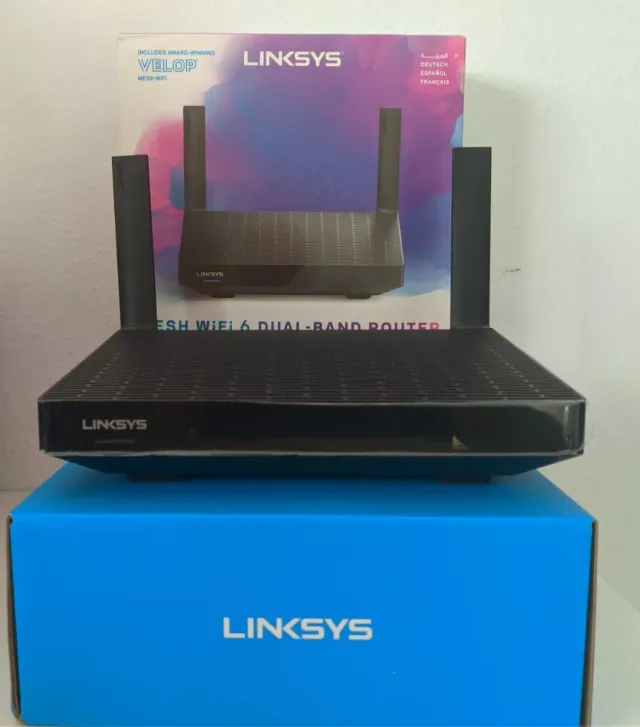 Router WiFi 6 Linksys AX1800 Dual-Band