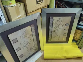 Juego de 2 cuadros decorativos