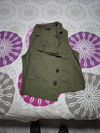 Chaleco Lurdes Bergada verde talla M