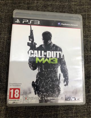 Juegos PS3 Call of Duty Black Ops y MW3