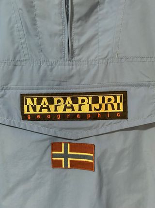 Chaqueta Napapijri Anorak Abrigo Azul