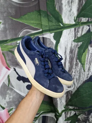 Scarpe Puma Suede Uomo Tg 41 Blu