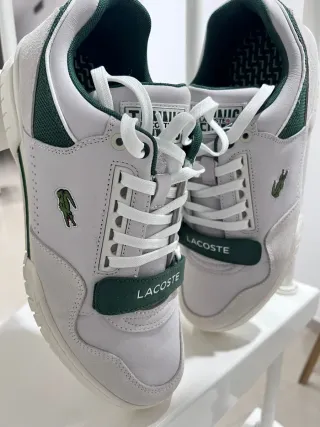Zapatillas Lacoste Missouri Blancas y Verdes