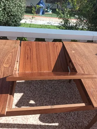 Mesa de comedor extensible madera