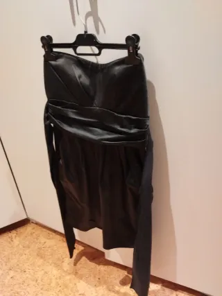 Vestido negro fiesta elegante