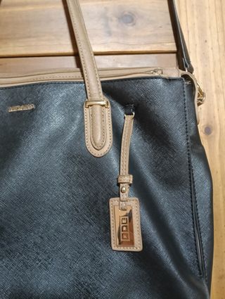 Bolso Misako Negro y Marrón para portátil