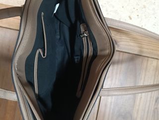 Bolso Misako Negro y Marrón para portátil