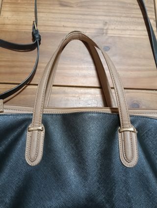 Bolso Misako Negro y Marrón para portátil