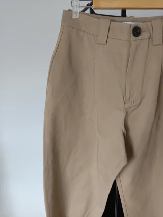 Pantalón de traje marrón