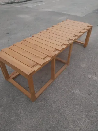 Cama extensible camper madera