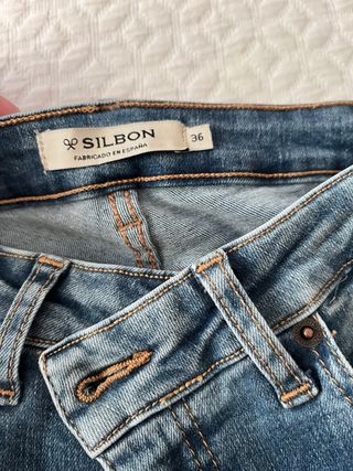 Jeans Silbon Mujer Talla S/36