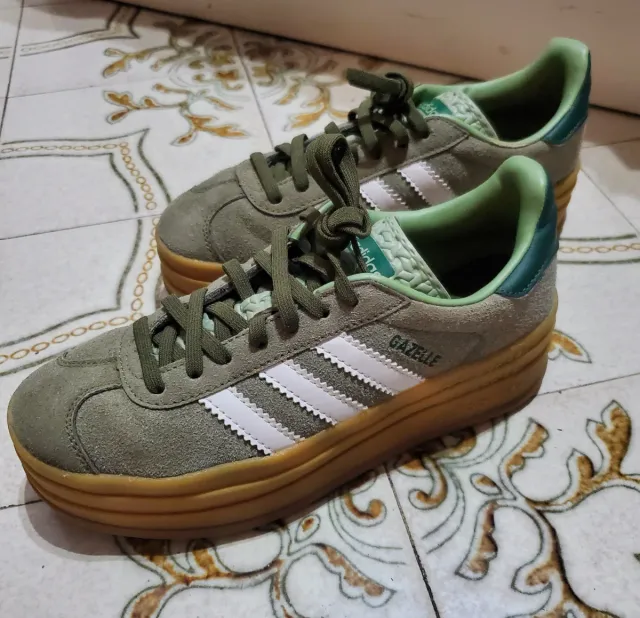 Adidas Gazelle Verdes Mujer