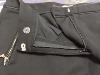 Pantalón H&M Negro Talla 42