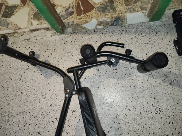 Banco de abdominales regulable deporte ejercicio