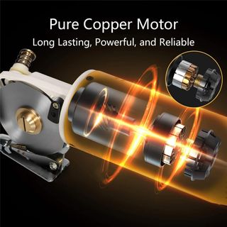 Cortadora Eléctrica Rotativa Tela HSS