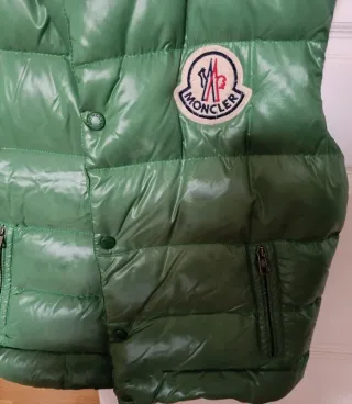Conjunto Plumas y chaleco Moncler originales