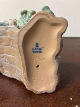 Figura Lladró Pescador con Perro