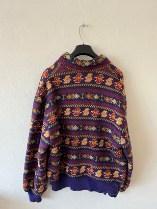 Bomber Custo Line Vintage 80s Multicolor