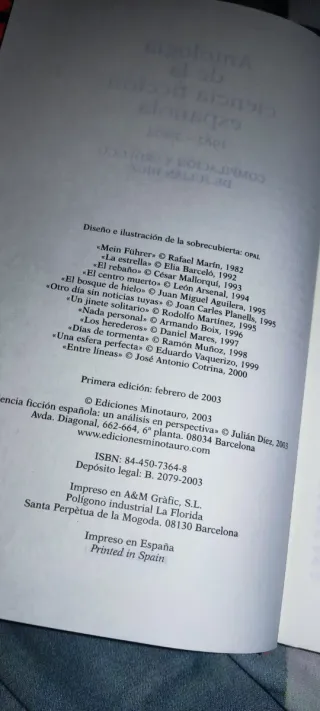 Antología de la ciencia ficción española (Kronos)