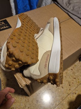Zapatillas New Balance Mujer Beige/Blanco