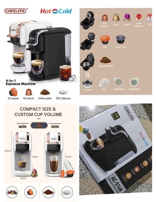 Cafetera 4 en 1 Cafelffe