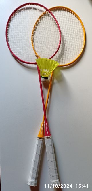 Set 2 Racchette Badminton Artengo + Volano