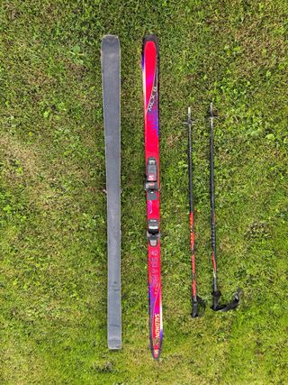 Esquís Salomon MLX 8 con bastones