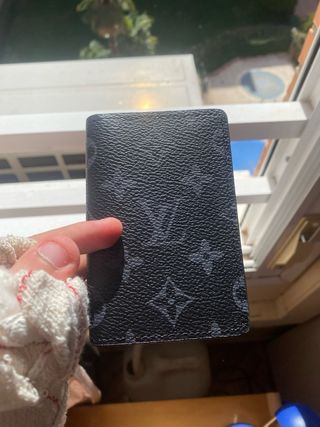 Tarjetero Louis Vuitton Negro Monogram