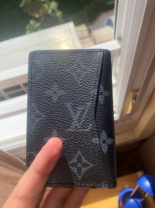 Tarjetero Louis Vuitton Negro Monogram