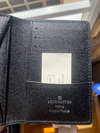 Tarjetero Louis Vuitton Negro Monogram