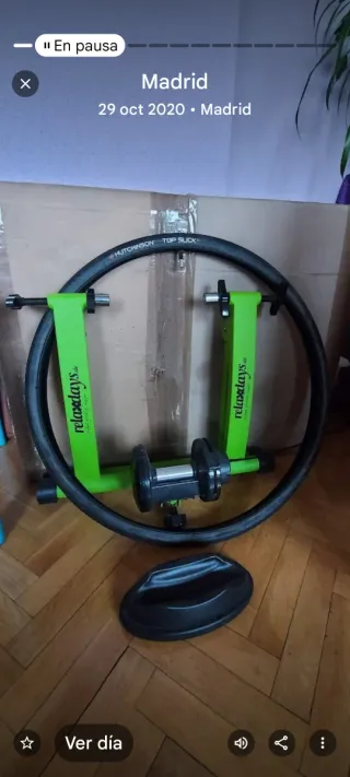Rodillo de entrenamiento para bicicleta