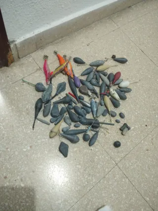 Lotes de plomos de pesca