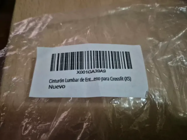 Cinturón Gimnasio Krostek.