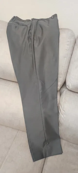 Traje gris Boston