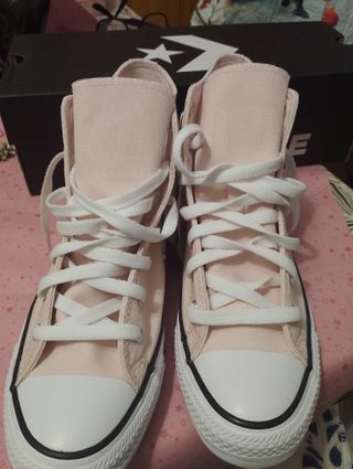 Converse All Star splash metallico