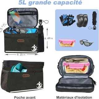 Bolsa Manillar Bicicleta Impermeable