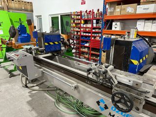 tronzadora de doble cabezal