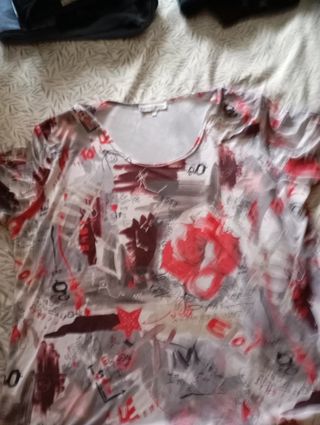 Camisa Patricia Alonso Mujer Manga Corta