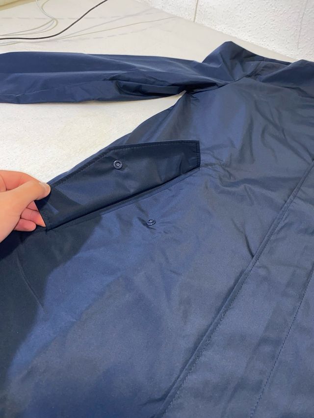 Chubasquero Zara Azul Nuevo