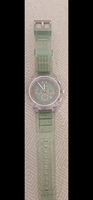 Reloj Armani Transparente Verde