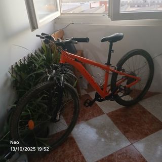 MTB EXPL 500 Niños 9-12 Años Naranja Decathlon