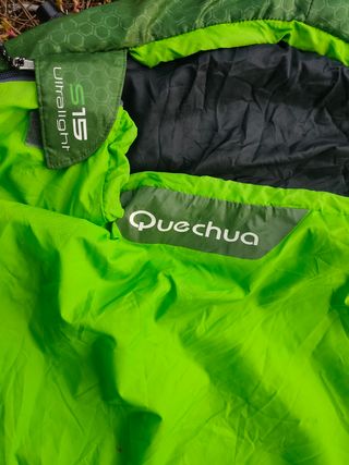 Esterilla inflable y saco de dormir ultralight