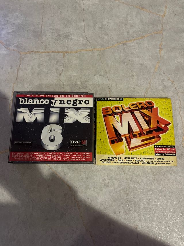 Blanco y Negro Mix 6 / Bolero Mix CDs