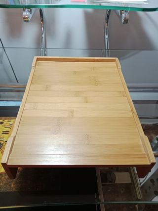 Organizador de escritorio de bambú